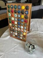 grote collectie champagne capsules met display, Ophalen