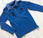 longsleeve polo shirt Tumble ‘n Dry 6 - 8 j 122 128 blauw, Gebruikt, Ophalen of Verzenden, Shirt of Longsleeve, Jongen
