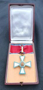 medaille commandeur orde van verdiensten Luxemburg, Verzamelen, Ophalen of Verzenden, Overige soorten, Lintje, Medaille of Wings