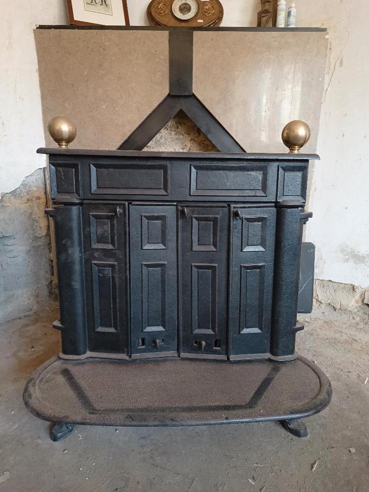 poêle à bois, Maison & Meubles, Poêles, Utilisé, Autoportant, Poêle à bois, Bois, Enlèvement