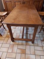 table de salle à manger et 6 chaises, Enlèvement, Utilisé, Rectangulaire, Chêne