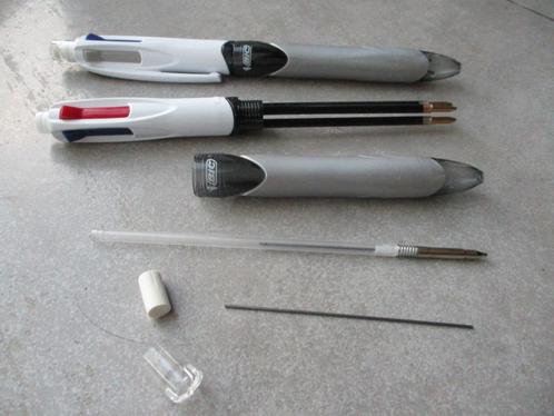 Multifunctionele pen BIC 3-kleuren+vulpotlood HB en gom, Diversen, Schrijfwaren, Nieuw, Ophalen of Verzenden