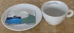 Tasse et assiette à café Illy, Enlèvement