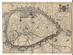 1711 - plan de Bruxelles / Brussel stadsplan, Envoi