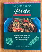 Vegetarische pasta kookboek Sarah Maxwell, Enlèvement ou Envoi, Plat principal, Végétarien, Utilisé