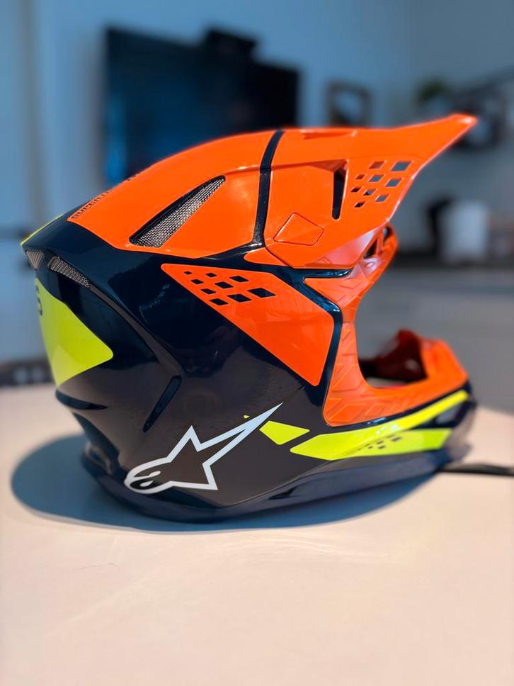 Alpinestar helm maat SM 8 maat S55-56, Motoren, Kleding | Motorhelmen, Kinderen, Offroadhelm, S, Ophalen of Verzenden