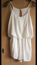 Witte playsuit, Verzenden, Zo goed als nieuw, Wit