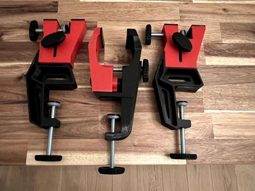 Drietal klemmen voor het waxen en slijpen van race-ski's, Sport en Fitness, Skiën en Langlaufen, Nieuw, Overige typen, Ski, Overige merken