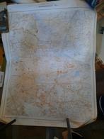 oude kaart Borgerhout 15/4 - 90/130 cm, Ophalen, Zo goed als nieuw