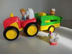 Little People tractor en kar, Met geluid, Ophalen of Verzenden, Zo goed als nieuw