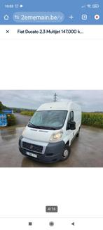 Fiat Ducato échange possible, Auto's, Bestelwagens en Lichte vracht, Stof, Zwart, 5 deurs, Particulier