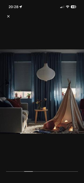 IKEA TREDANSEN elektrische plisse beschikbaar voor biedingen