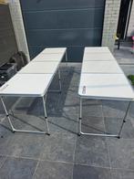 2 stuks kampeer/behangtafel  tafel xxl 240x60, Caravans en Kamperen, Ophalen, Zo goed als nieuw