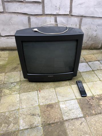 Hitachi CL2114R televisie • retro vintage  beschikbaar voor biedingen