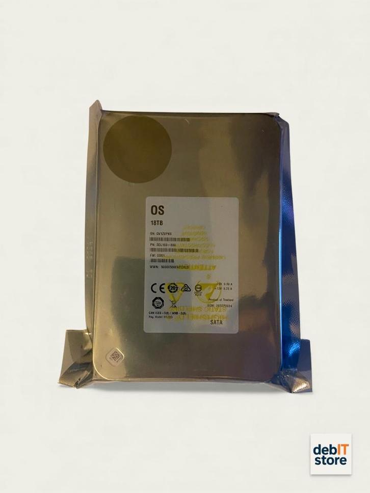 NAS Seagate 18 To - Disque dur de serveur, Informatique & Logiciels, Disques durs, Neuf, Serveur, SATA, Enlèvement ou Envoi