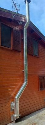 dubbelwandige inox schouw, Doe-het-zelf en Bouw, Ophalen, Inox, Zo goed als nieuw, 20 tot 40 mm