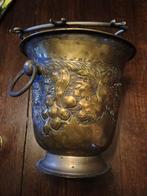 Seau à glace en cuivre avec porte-verre séparé, Enlèvement ou Envoi