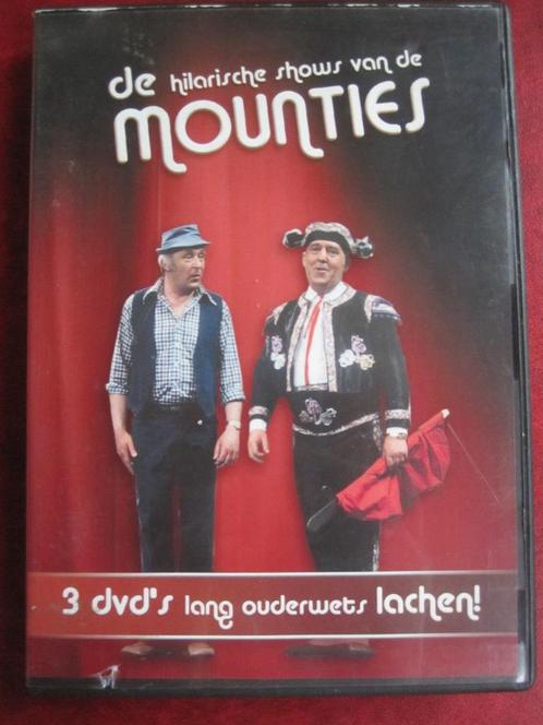 De hilarische shows van De Mounties (3 disc), Cd's en Dvd's, Dvd's | Cabaret en Sketches, Zo goed als nieuw, Stand-up of Theatershow
