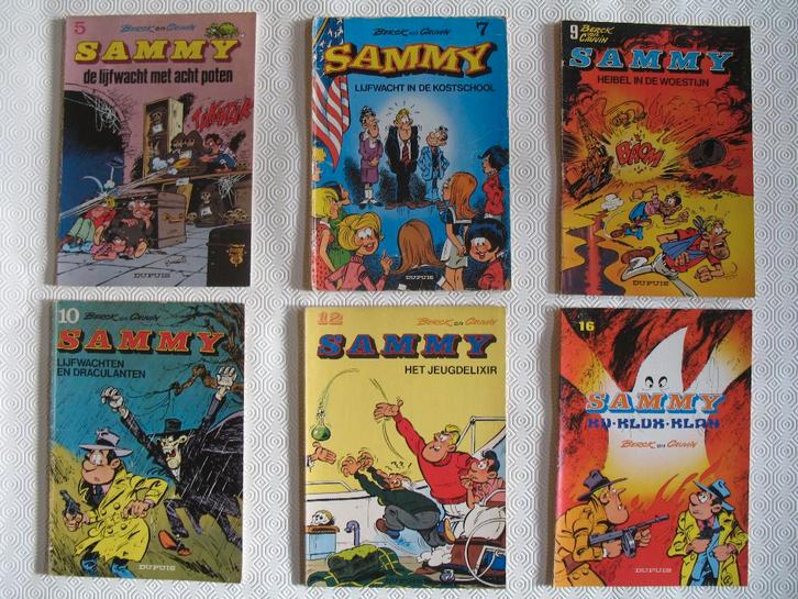 Sammy, 16 stuks , 1ste druk, Livres, BD, Plusieurs BD, Enlèvement ou Envoi