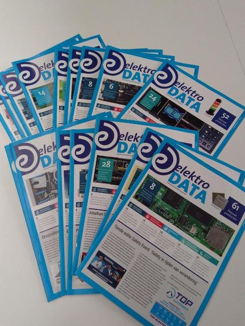 Elektro Data magazines : 2019 t/m 2024, Boeken, Techniek, Nieuw, Overige onderwerpen, Ophalen of Verzenden