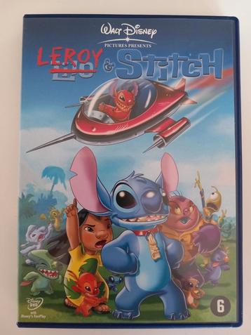 Dvd Leroy and Stitch van Walt Disney.(Animatiefilm)