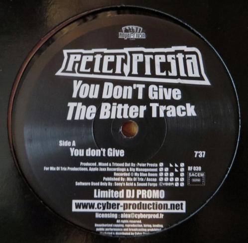 TEARS FOR FEARS vs Peter Presta - You Don't Give 12" Vinyl, Cd's en Dvd's, Vinyl | Dance en House, Gebruikt, Techno of Trance