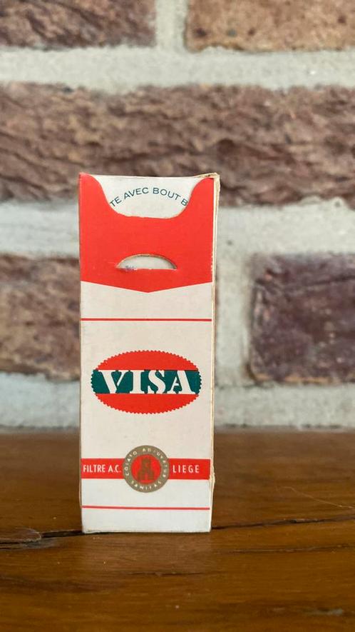 Ancien petit paquet de cigarettes neuve visa, Collections, Marques & Objets publicitaires, Neuf, Emballage