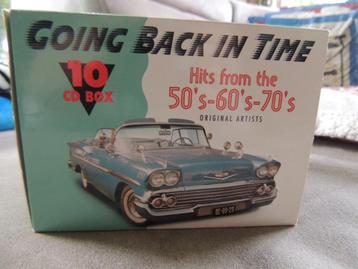 CD's collectie - going back in time - 10 verzamel cd"s beschikbaar voor biedingen