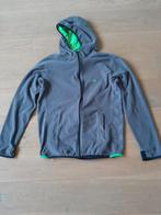 Grijze fleece Quiksilver met kap maat S., Kleding | Heren, Ophalen, Zo goed als nieuw, Maat 46 (S) of kleiner