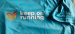 Keep on running shirt, Ophalen of Verzenden, Zo goed als nieuw, Hardlopen, Kleding