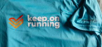 Keep on running shirt  beschikbaar voor biedingen