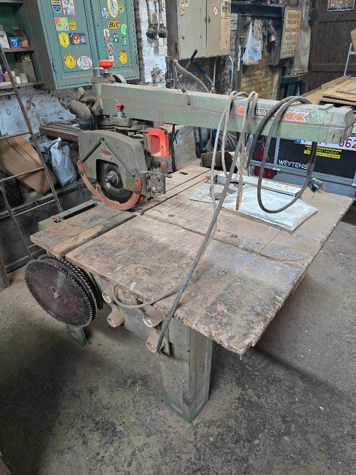 Scie radiale  Dewalt, Doe-het-zelf en Bouw, Overige Doe-Het-Zelf en Bouw, Gebruikt, Ophalen