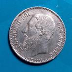 België 1 frank zilver Leopold II 1867 FR, Postzegels en Munten, Munten | België, Zilver, Ophalen of Verzenden, Losse munt, Zilver