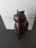 Hippopotame vintage sculpté à la main, ébène 18cm/8.5 Africa, Antiquités & Art, Art | Sculptures & Bois, Enlèvement ou Envoi