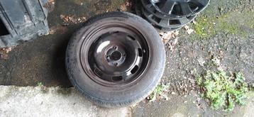 Zomer wiel set 15 inch met siervelgen, Auto-onderdelen, Ophalen, Gebruikt, 15 inch, Banden en Velgen