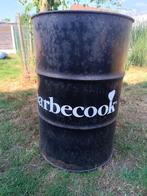 Ijzeren ton barbecook, Doe-het-zelf en Bouw, Ophalen, Gebruikt
