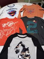 128 Lot t-shirts manches longues, Kinderen en Baby's, Kinderkleding | Maat 128, Ophalen of Verzenden