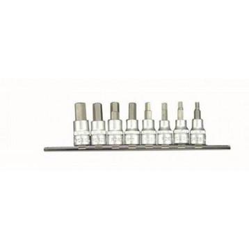 Doppenset 3/8" Inbus 8 Delig Force, Enlèvement ou Envoi, Neuf