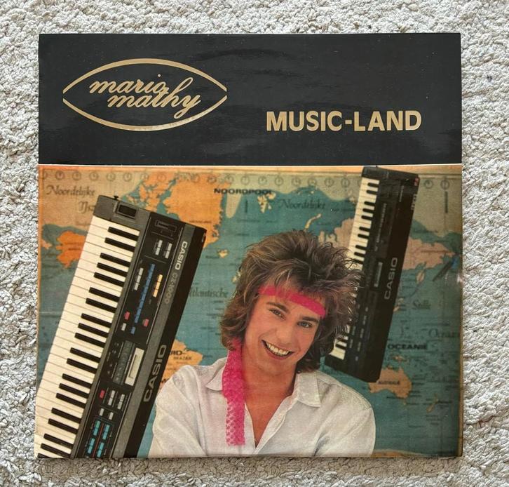 Mario Mathy – Music-Land (LP), CD & DVD, Vinyles | Pop, Comme neuf, 1980 à 2000, Autres formats, Enlèvement ou Envoi