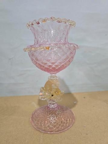 Muranoglas compoteschaal  beschikbaar voor biedingen