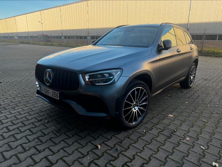 Mercedes benz Glc300 De 48gr C02 btw wagen, Auto's, Mercedes-Benz, Bedrijf, GLC, 360° camera, Elektrisch, Zwart, Leder, Ophalen