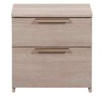 Table de nuit chene gris neuve et emballee!, Enlèvement, Neuf