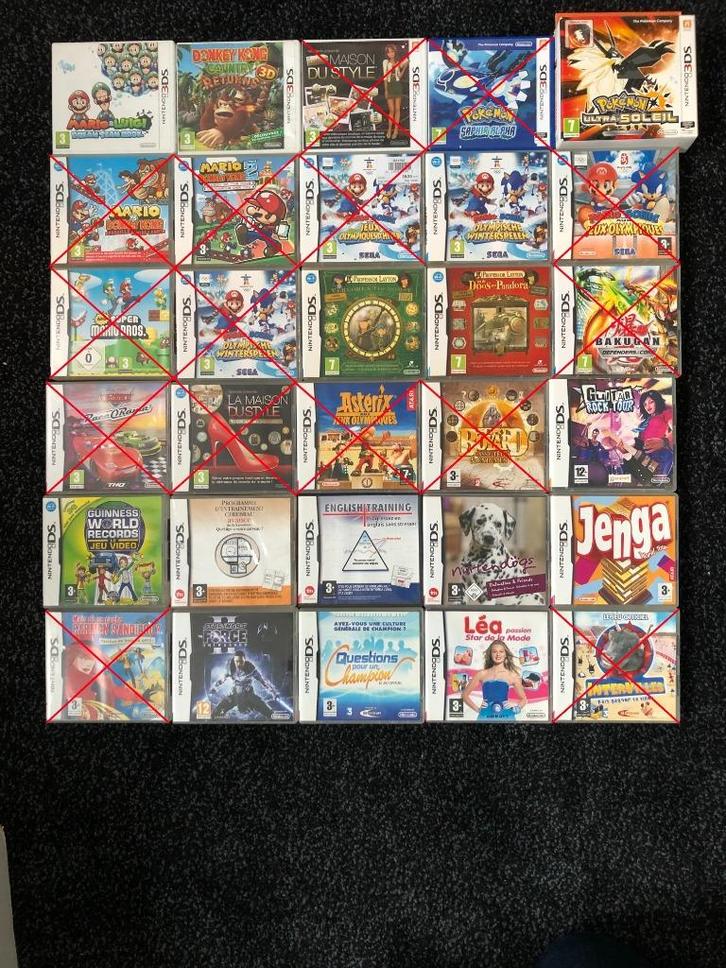 Nintendo 3DS DS-spel Professor Layton, Mario Bros, Pokemon, Games en Spelcomputers, Games | Nintendo 2DS en 3DS, Zo goed als nieuw