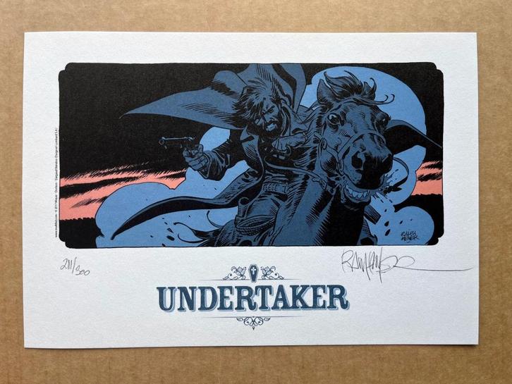 Undertaker - Ex-libris - L'Ombre d'Hippocrate - Ralph Meyer, Livres, BD, Envoi