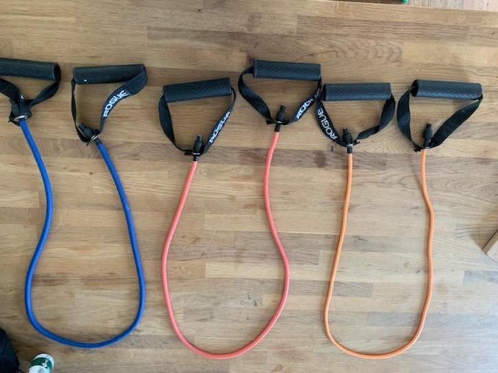 Rogue Tube Bands, Sport en Fitness, Fitnessmaterialen, Zo goed als nieuw, Armen, Rug, Ophalen