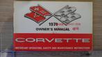 Manuel d'utilisation de la Chevrolet Corvette 1971 (UPS incl, Envoi