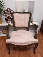 Fauteuil de style Louis XV, belle patine et dorures, Enlèvement