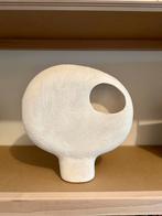 Vaas, organische vorm, ruw pleister, Maison & Meubles, Moins de 50 cm, Enlèvement ou Envoi, Comme neuf, Autres matériaux