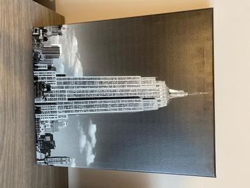 Empire state building canvas beschikbaar voor biedingen