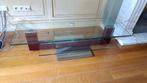 Glazen tv tafel / meubel, Ophalen, Gebruikt, Glas